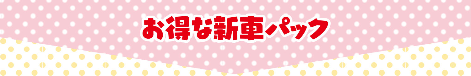 お得な新車パック